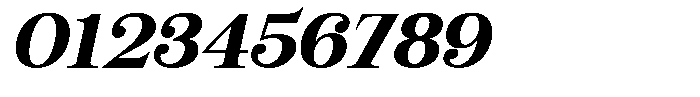 Giantrick Black Slanted Font OTHER CHARS