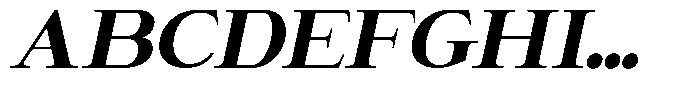 Giantrick Black Slanted Font UPPERCASE
