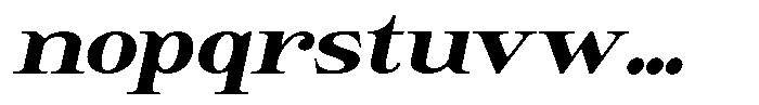 Giantrick Black Slanted Font LOWERCASE