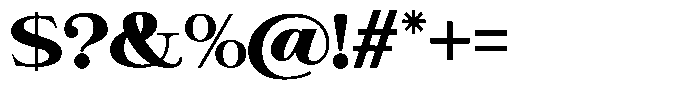 Giantrick Black Font OTHER CHARS