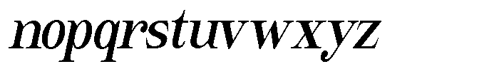 Giantrick Bold Condensed Slant Font LOWERCASE