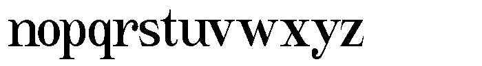 Giantrick Bold Condensed Font LOWERCASE