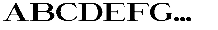 Giantrick Bold Expanded Font UPPERCASE
