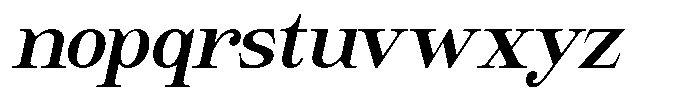 Giantrick Bold Semi Condensed Slanted Font LOWERCASE
