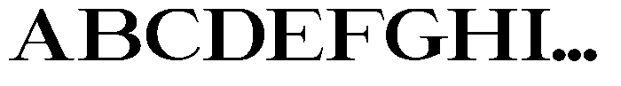 Giantrick Bold Semi Expanded Font UPPERCASE
