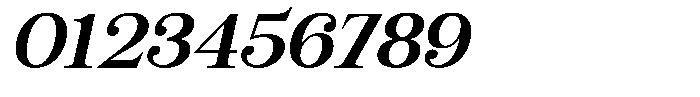 Giantrick Bold Slanted Font OTHER CHARS