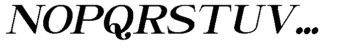 Giantrick Bold Slanted Font UPPERCASE