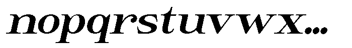 Giantrick Bold Slanted Font LOWERCASE