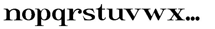 Giantrick Bold Font LOWERCASE
