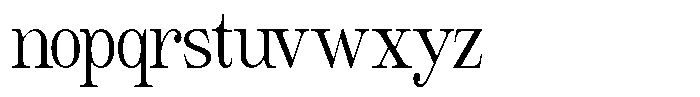 Giantrick Condensed Font LOWERCASE