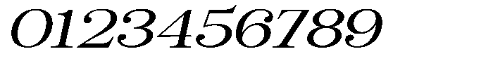Giantrick Expanded Slanted Font OTHER CHARS