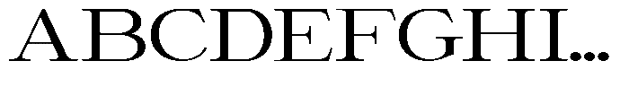 Giantrick Expanded Font UPPERCASE