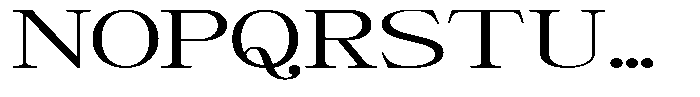 Giantrick Expanded Font UPPERCASE