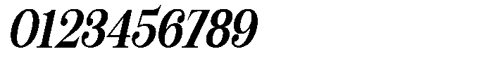 Giantrick Extra Bold Condensed Slanted Font OTHER CHARS