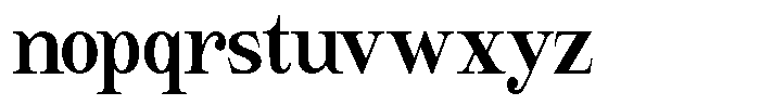 Giantrick Extra Bold Condensed Font LOWERCASE