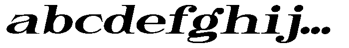 Giantrick Extra Bold Expanded Slanted FONT