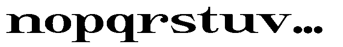 Giantrick Extra Bold Expanded Font LOWERCASE