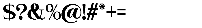 Giantrick Extra Bold Semi Condensed Font OTHER CHARS