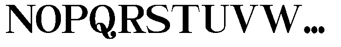 Giantrick Extra Bold Semi Condensed Font UPPERCASE