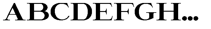 Giantrick Extra Bold Semi Expanded Font UPPERCASE