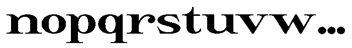 Giantrick Extra Bold Semi Expanded Font LOWERCASE