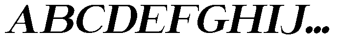 Giantrick Extra Bold Slanted Font UPPERCASE