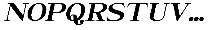 Giantrick Extra Bold Slanted Font UPPERCASE