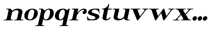 Giantrick Extra Bold Slanted Font LOWERCASE