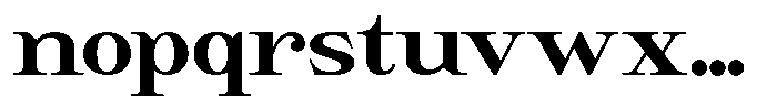 Giantrick Extra Bold Font LOWERCASE