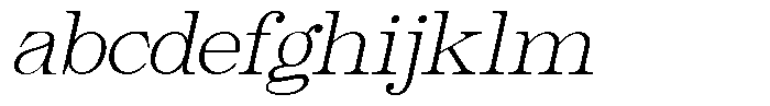 Giantrick Extra Light Slanted FONT