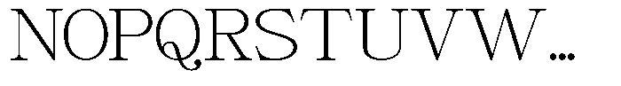 Giantrick Extra Light Font UPPERCASE