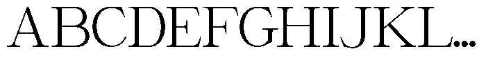 Giantrick Light Font UPPERCASE