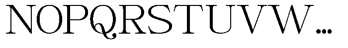 Giantrick Light Font UPPERCASE