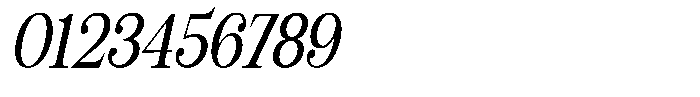 Giantrick Medium Condensed Slanted Font OTHER CHARS