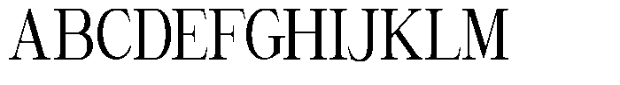 Giantrick Medium Condensed Font UPPERCASE