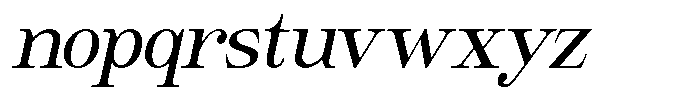Giantrick Medium Semi Condensed Slanted Font LOWERCASE