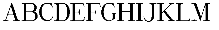 Giantrick Medium Semi Condensed Font UPPERCASE