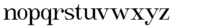 Giantrick Medium Semi Condensed Font LOWERCASE