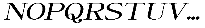 Giantrick Medium Semi Expanded Slanted Font UPPERCASE