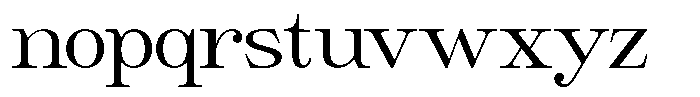 Giantrick Regular Font LOWERCASE
