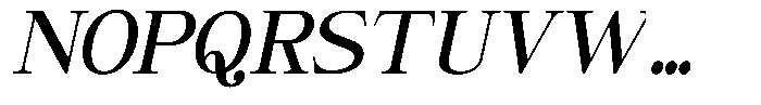 Giantrick Sem Bold Semi Condensed Slant Font UPPERCASE