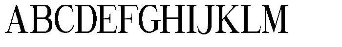 Giantrick Semi Bold Condensed Font UPPERCASE
