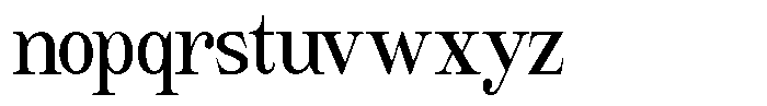Giantrick Semi Bold Condensed Font LOWERCASE