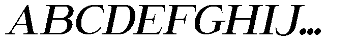 Giantrick Semi Bold Slanted Font UPPERCASE