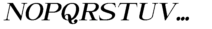 Giantrick Semi Bold Slanted Font UPPERCASE
