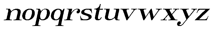 Giantrick Semi Bold Slanted Font LOWERCASE