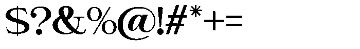Giantrick Semi Bold Font OTHER CHARS