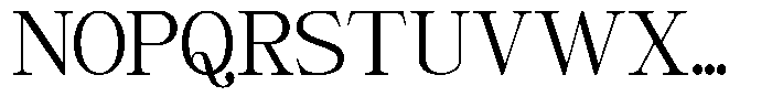Giantrick Semi Condensed Font UPPERCASE