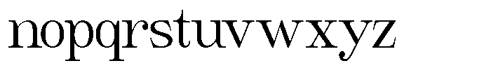 Giantrick Semi Condensed Font LOWERCASE