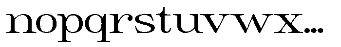Giantrick Semi Expanded Font LOWERCASE